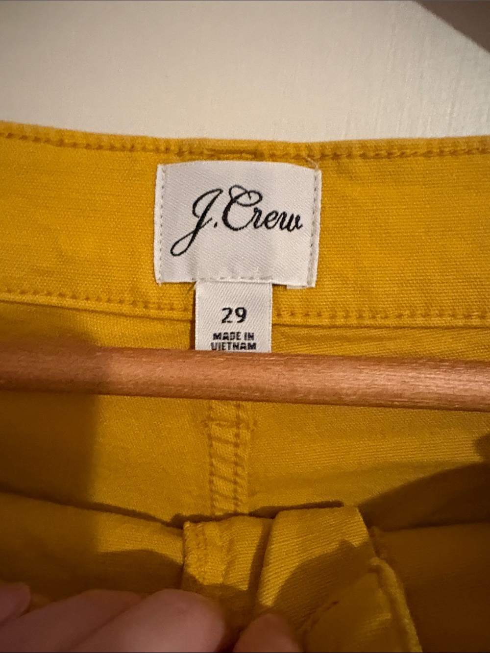 Women’s Mustard Wide-Leg Ankle Pants - Picture 2 of 3